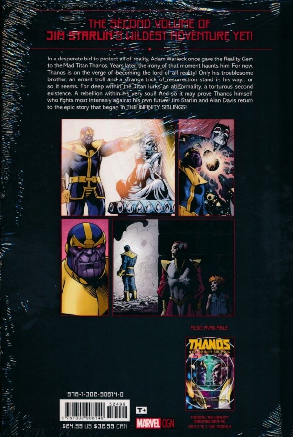 THANOS THE INFINITY CONFLICT HC [9781302908140] **promocja TOMY**