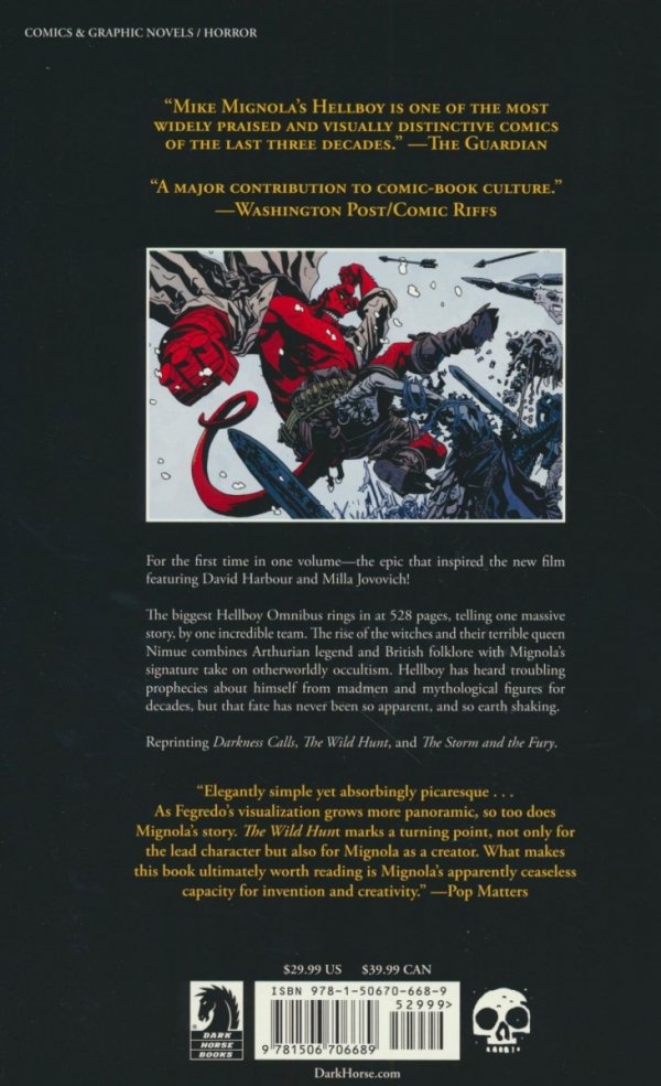 HELLBOY OMNIBUS VOL 03 THE WILD HUNT TP [9781506706689]