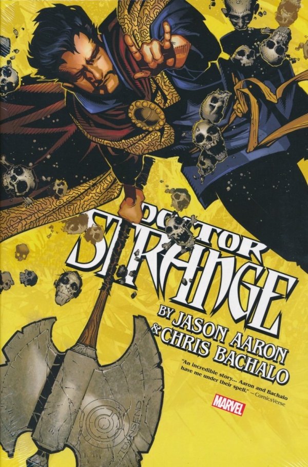 DOCTOR STRANGE BY JASON AARON AND CHRIS BACHALO OMNIBUS HC [STANDARD] [9781302933487] **promocja TOMY**
