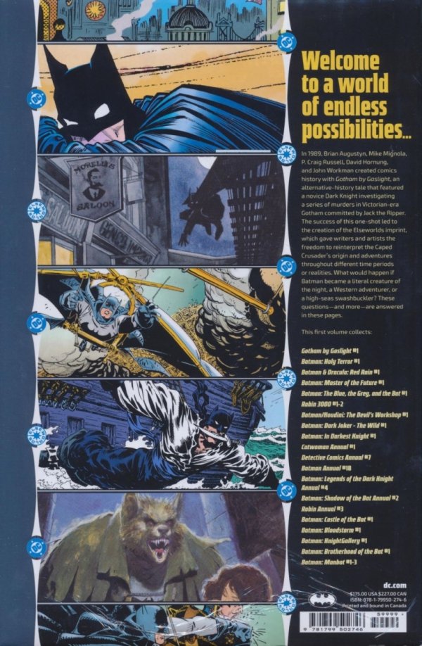 ELSEWORLDS BATMAN OMNIBUS VOL 01 HC [9781799502746]