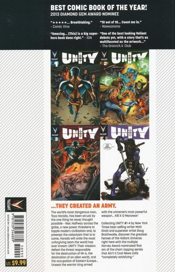 UNITY VOL 01 TO KILL A KING TP [9781939346889]