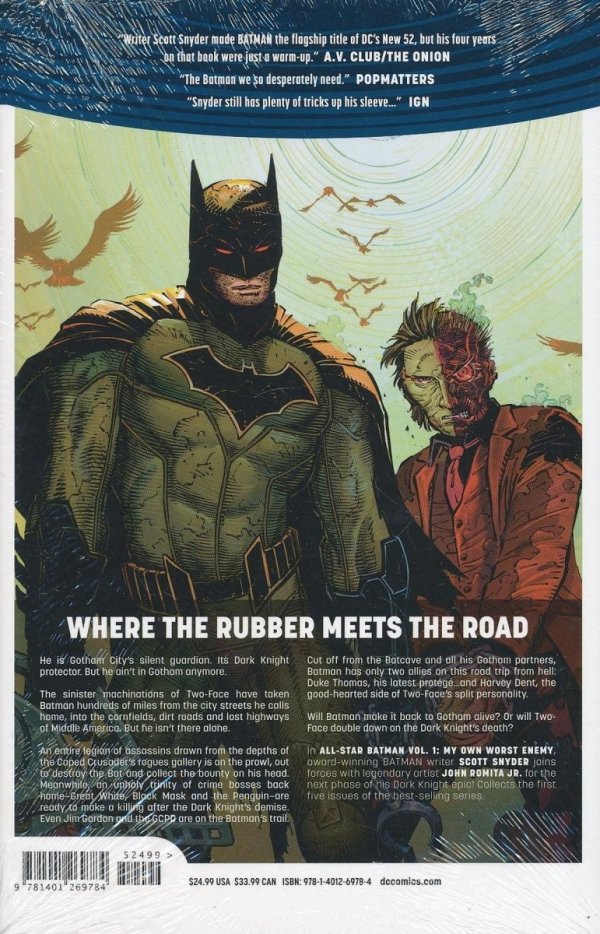 ALL-STAR BATMAN VOL 01 MY OWN WORST ENEMY HC [9781401269784] **PROMOCJA SUPER SALE**