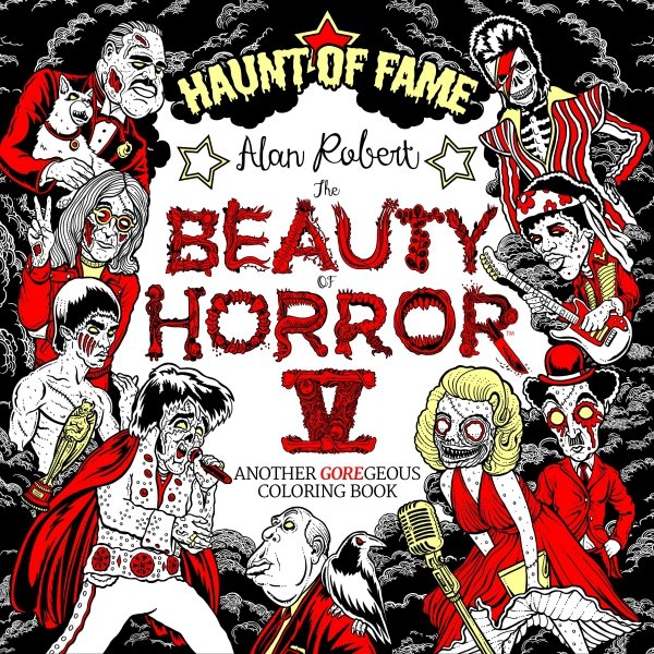 BEAUTY OF HORROR HAUNT OF FAME COLORING BOOK TP [9781684058679]