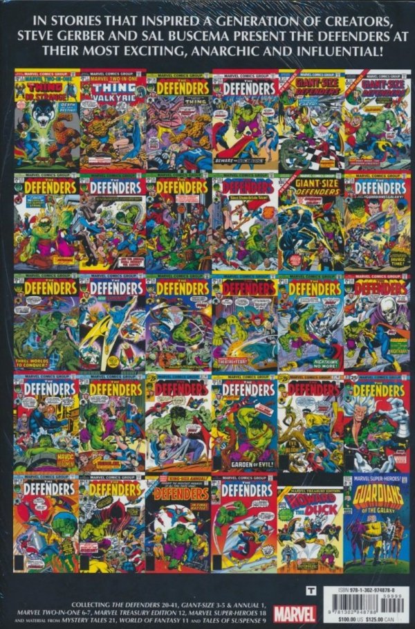 DEFENDERS OMNIBUS VOL 02 HC [VARIANT] [9781302948788] **promocja TOMY**