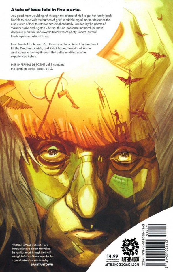HER INFERNAL DESCENT VOL 01 CONTRAPASSO TP [9781935002413] **OFERTA SPECJALNA**