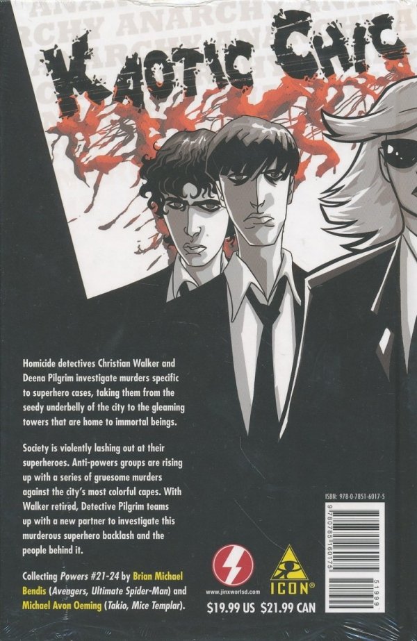 POWERS VOL 05 ANARCHY HC [9780785160175]
