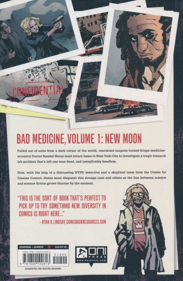 BAD MEDICINE VOL 01 NEW MOON TP [9781620100813] **promocja TOMY**