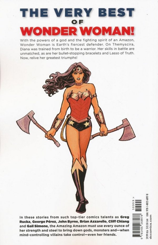 WONDER WOMAN HER GREATEST BATTLES TP [9781401268978]