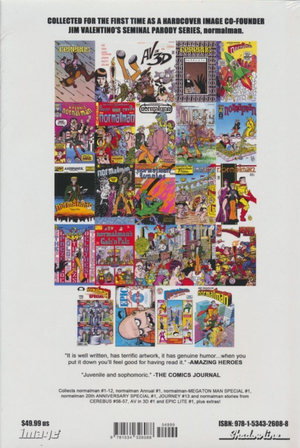 NORMALMAN 40TH ANNIVERSARY OMNIBUS HC [9781534326088]