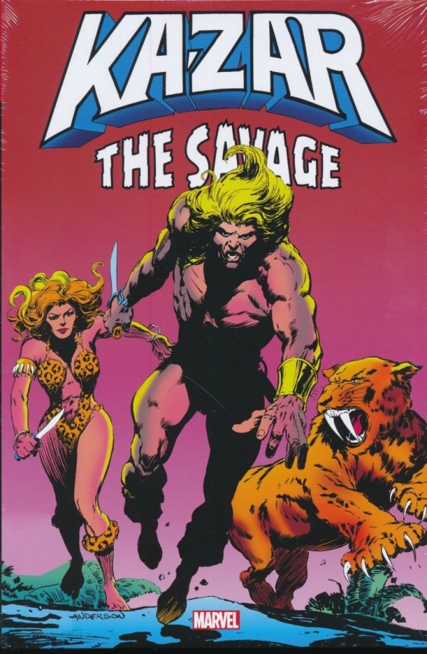 KA-ZAR THE SAVAGE OMNIBUS HC [STANDARD] [9781302926786] **promocja TOMY**