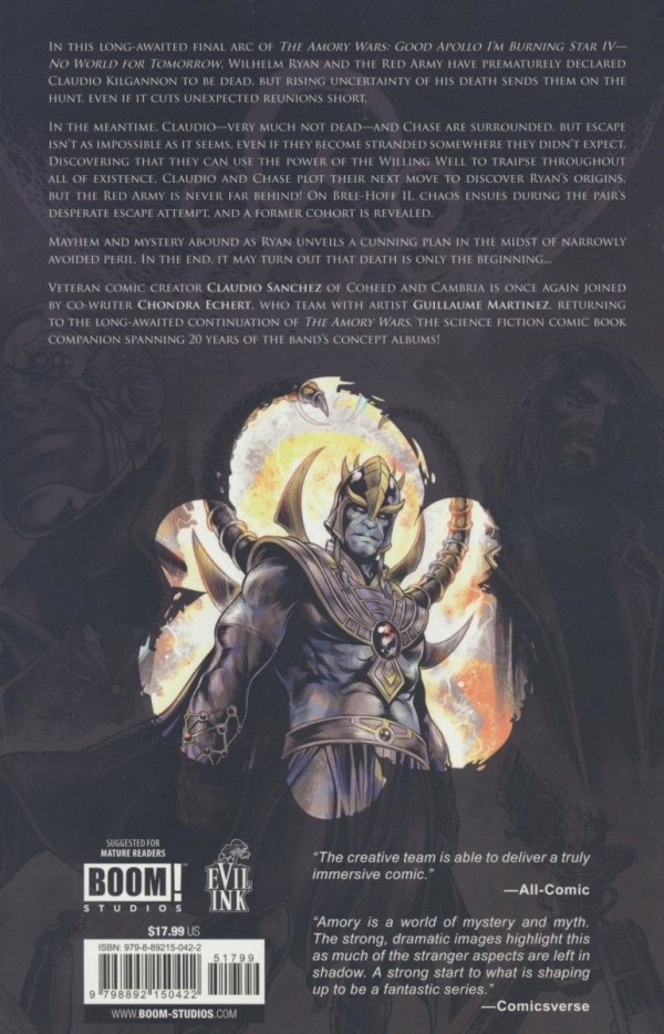AMORY WARS VOL 01 NO WORLD FOR TOMORROW TP [9798892150422]
