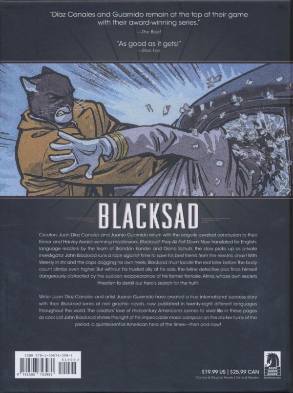 BLACKSAD THEY ALL FALL DOWN VOL 02 HC [9781506743981]