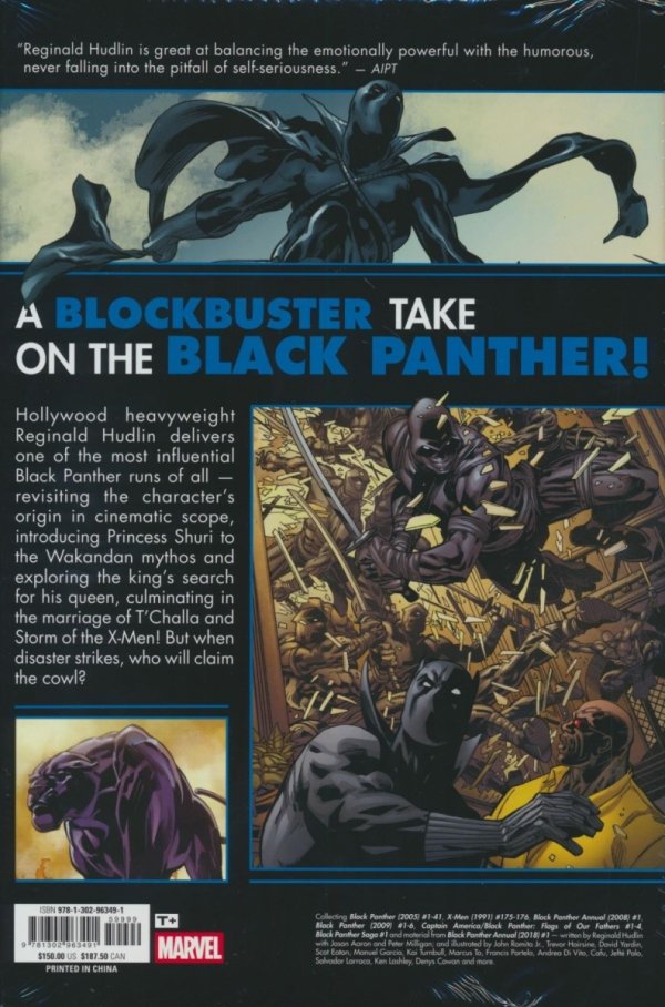 BLACK PANTHER BY REGINALD HUDLIN OMNIBUS HC [VARIANT] [9781302963491] **OFERTA SPECJALNA**