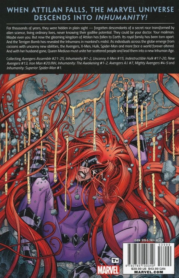 INHUMANITY TP [9780785190349] **OFERTA SPECJALNA**