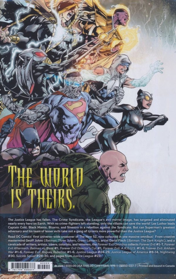 FOREVER EVIL OMNIBUS HC [9781799500377] **promocja TOMY**