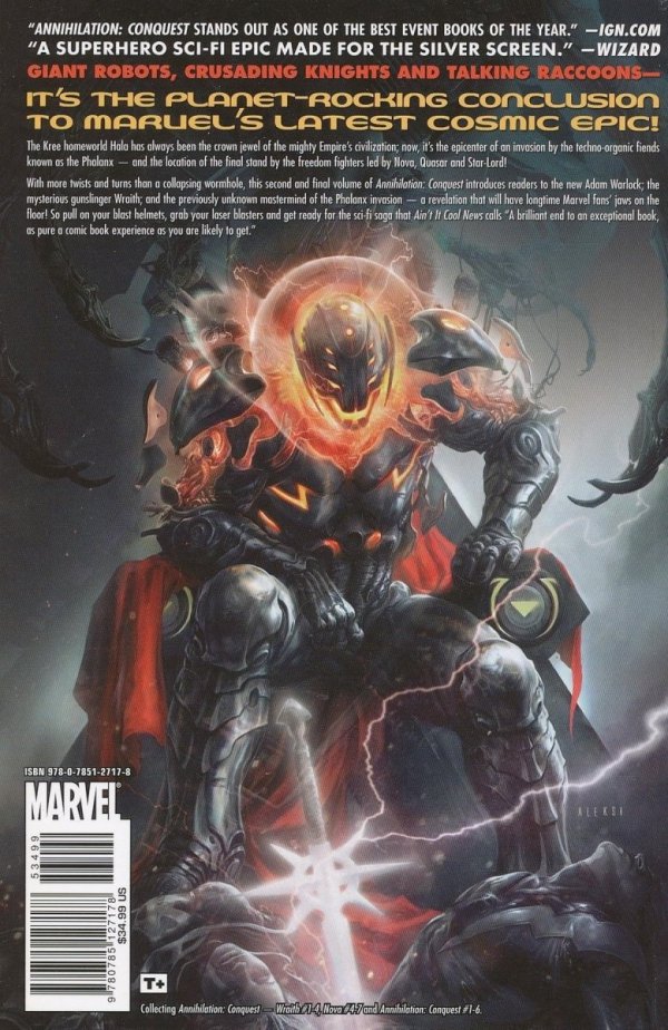 ANNIHILATION CONQUEST VOL 02 TP [9780785127178] **promocja TOMY**