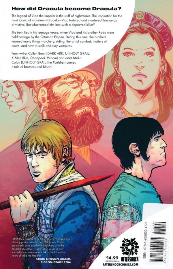 BROTHERS DRACUL VOL 01 BLOOD OF THE DRAGON TP [9781935002475] **OFERTA SPECJALNA**
