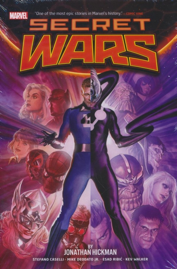 SECRET WARS BY JONATHAN HICKMAN OMNIBUS HC [STANDARD] [9781302959777]