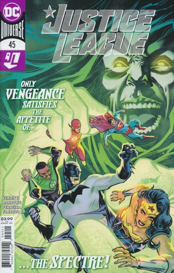 JUSTICE LEAGUE [35724] #45 CVR A [76194135724904511] **promocja ZESZYTY**