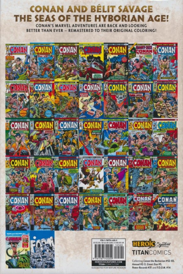 CONAN THE BARBARIAN THE ORIGINAL COMICS OMNIBUS VOL 03 HC [STANDARD] [9781787744059] **PROMOCJA SUPER SALE**