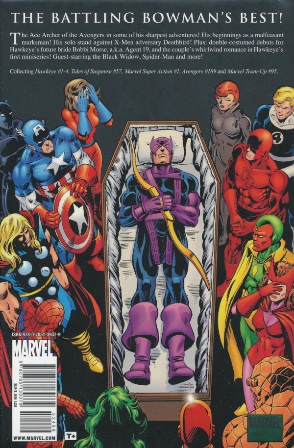 AVENGERS HAKWEYE HC [9780785139379]