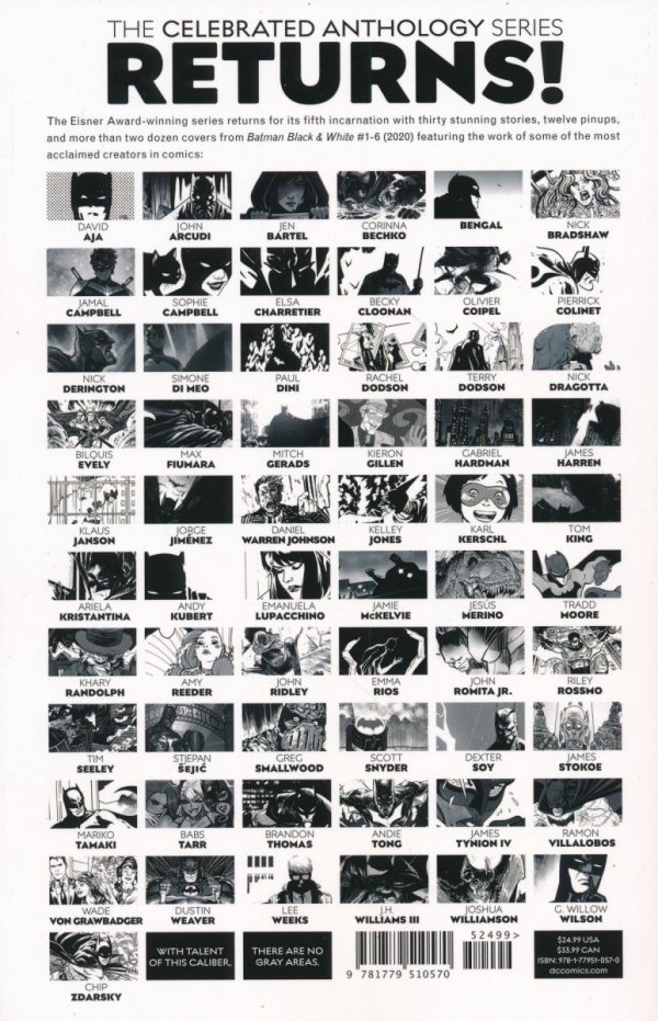 BATMAN BLACK AND WHITE TP [9781779510570]