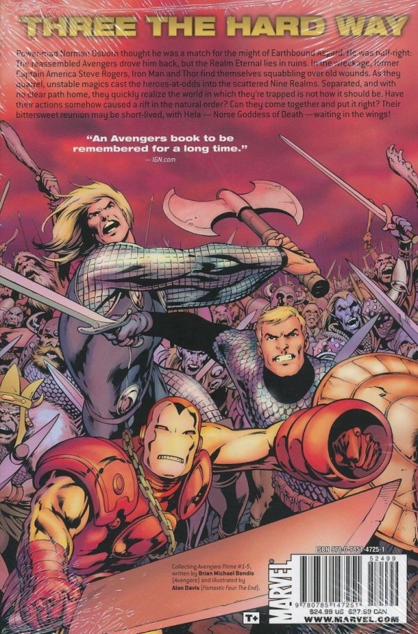 AVENGERS PRIME HC [9780785147251] **promocja TOMY**