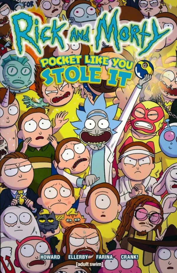 RICK AND MORTY POCKET LIKE YOU STOLE IT TP [9781620104743] **promocja TOMY**