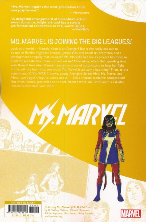 MS MARVEL ARMY OF ONE TP [9781302923631] **promocja TOMY**