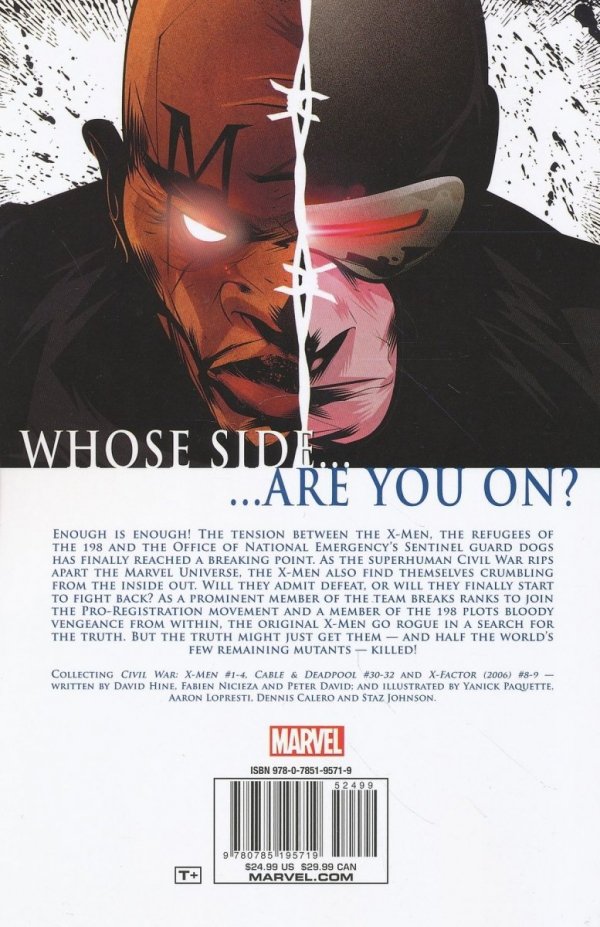 CIVIL WAR X-MEN TP [9780785195719] **PROMOCJA TOMY**