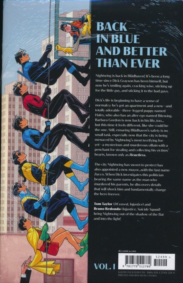 NIGHTWING VOL 01 LEAPING INTO THE LIGHT HC [9781779512789]