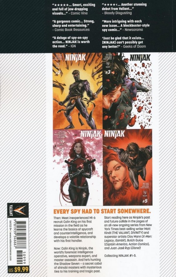 NINJAK VOL 01 WEAPONEER TP [9781939346667] **promocja TOMY**