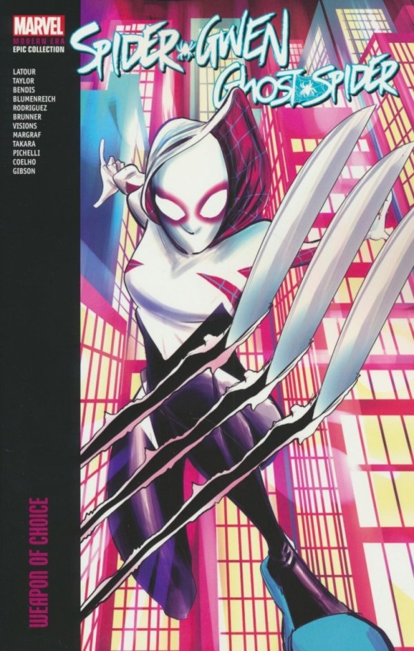 SPIDER-GWEN GHOST-SPIDER MODERN ERA EPIC COLLECTION WEAPON OF CHOICE TP [9781302956356] **promocja STOCK SALE**
