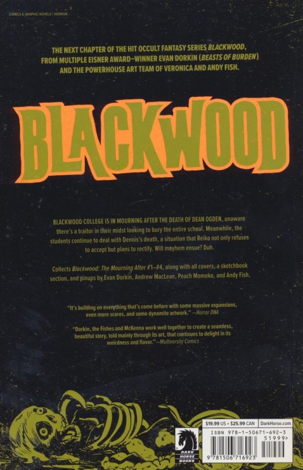 BLACKWOOD VOL 02 MOURNING AFTER TP [9781506716923]