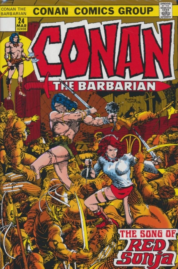 CONAN THE BARBARIAN THE ORIGINAL COMICS OMNIBUS VOL 01 HC [VARIANT] [9781787740839] **promocja TOMY**