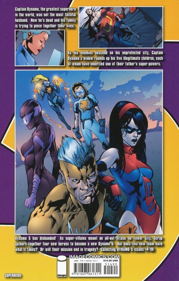 DYNAMO 5 VOL 03 FRESH BLOOD TP [9781607061311] **promocja TOMY**