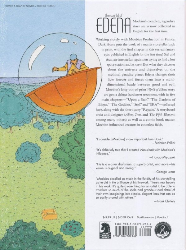 MOEBIUS LIBRARY WORLD OF EDENA HC [9781506702162]