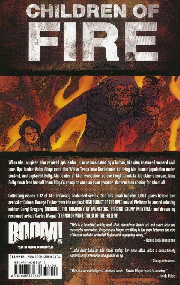 PLANET OF THE APES VOL 03 CHILDREN OF FIRE TP [9781608862719]