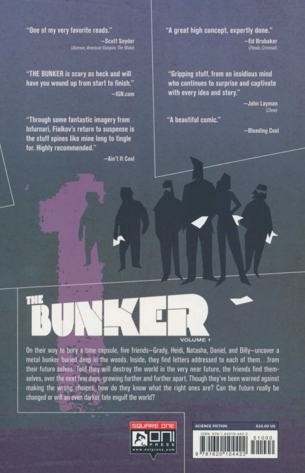 BUNKER VOL 01 TP [9781620104422]