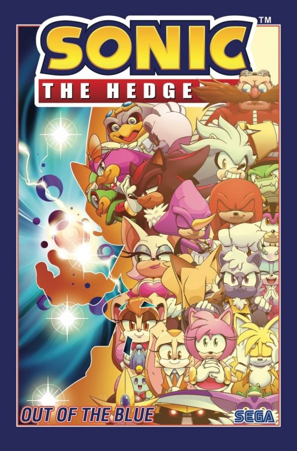 SONIC THE HEDGEHOG VOL 08 OUT OF BLUE TP [9781684057887]