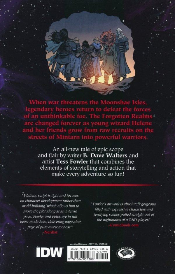 DUNGEONS AND DRAGONS A DARKENED WISH TP [9781684055388] **promocja STOCK SALE**