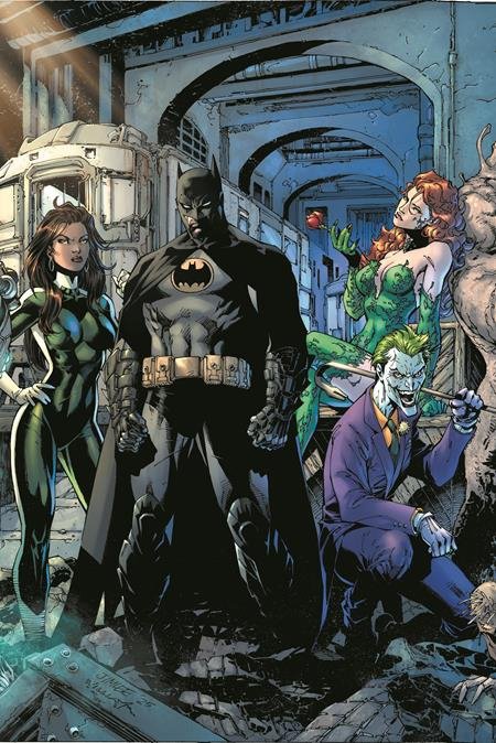BATMAN #163 CVR A JIM LEE AND SCOTT WILLIAMS BATMAN CONNECTING MIDDLE ALTERNATE COLOR [76194134182816311]