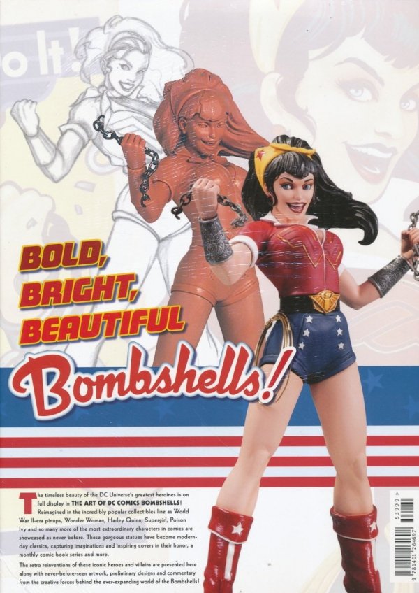 ART OF DC COMICS BOMBSHELLS HC [9781401264697]