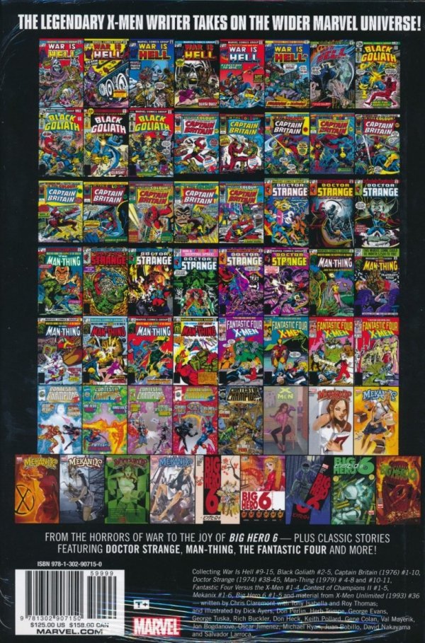 MARVEL UNIVERSE BY CHRIS CLAREMONT OMNIBUS HC [STANDARD] [9781302907150] **promocja TOMY**