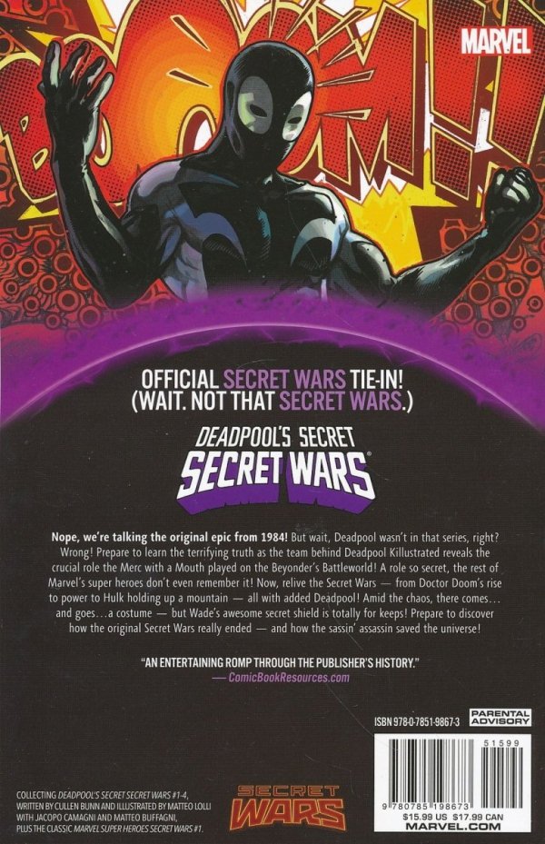 DEADPOOLS SECRET SECRET WARS TP [9780785198673] **promocja TOMY**