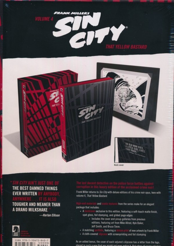 SIN CITY DELUXE EDITION VOL 04 THAT YELLOW BASTARD HC [9781506728407] **promocja STOCK SALE**