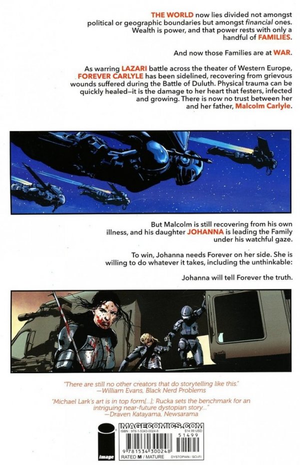 LAZARUS VOL 05 TP [9781534300248] **promocja TOMY**