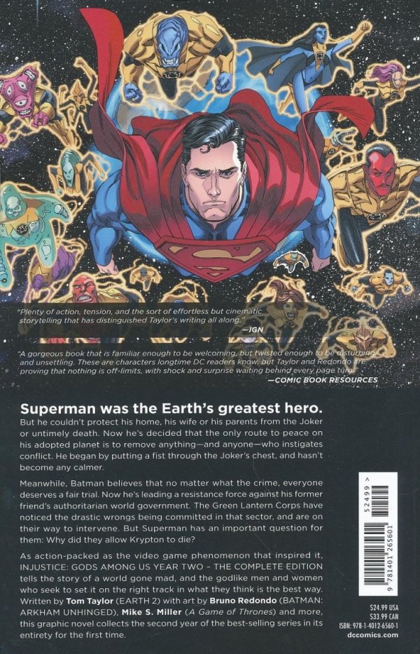 INJUSTICE GODS AMONG US YEAR 2 THE COMPLETE COLLECTION TP [9781401265601] **promocja TOMY**