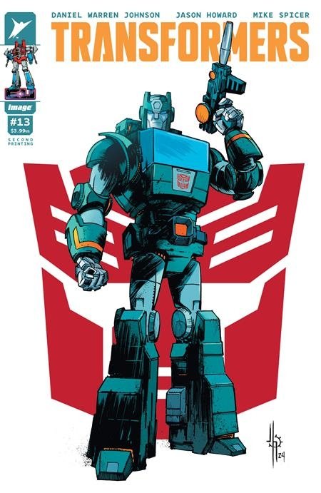 TRANSFORMERS #13 2ND PTG CVR B [70985303861001322]