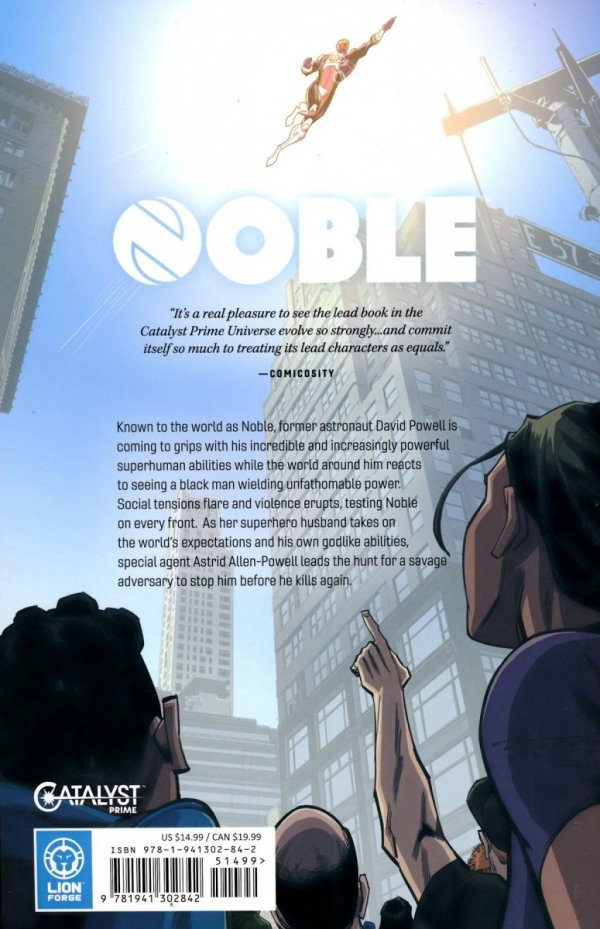 CATALYST PRIME NOBLE VOL 03 NO ONE MAN TP [9781941302842] **promocja TOMY**